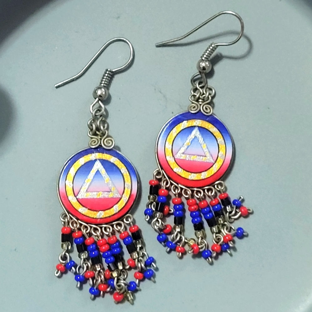 Cute Handmade AA Earrings